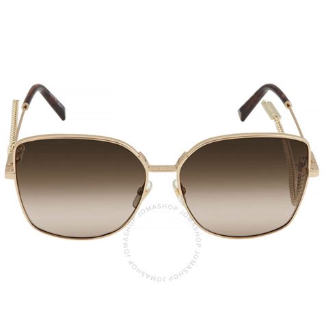 givenchy gv7184|Givenchy Brown Gradient Square Ladies Sunglasses GV .